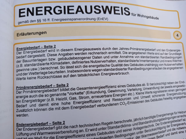 Energieausweis